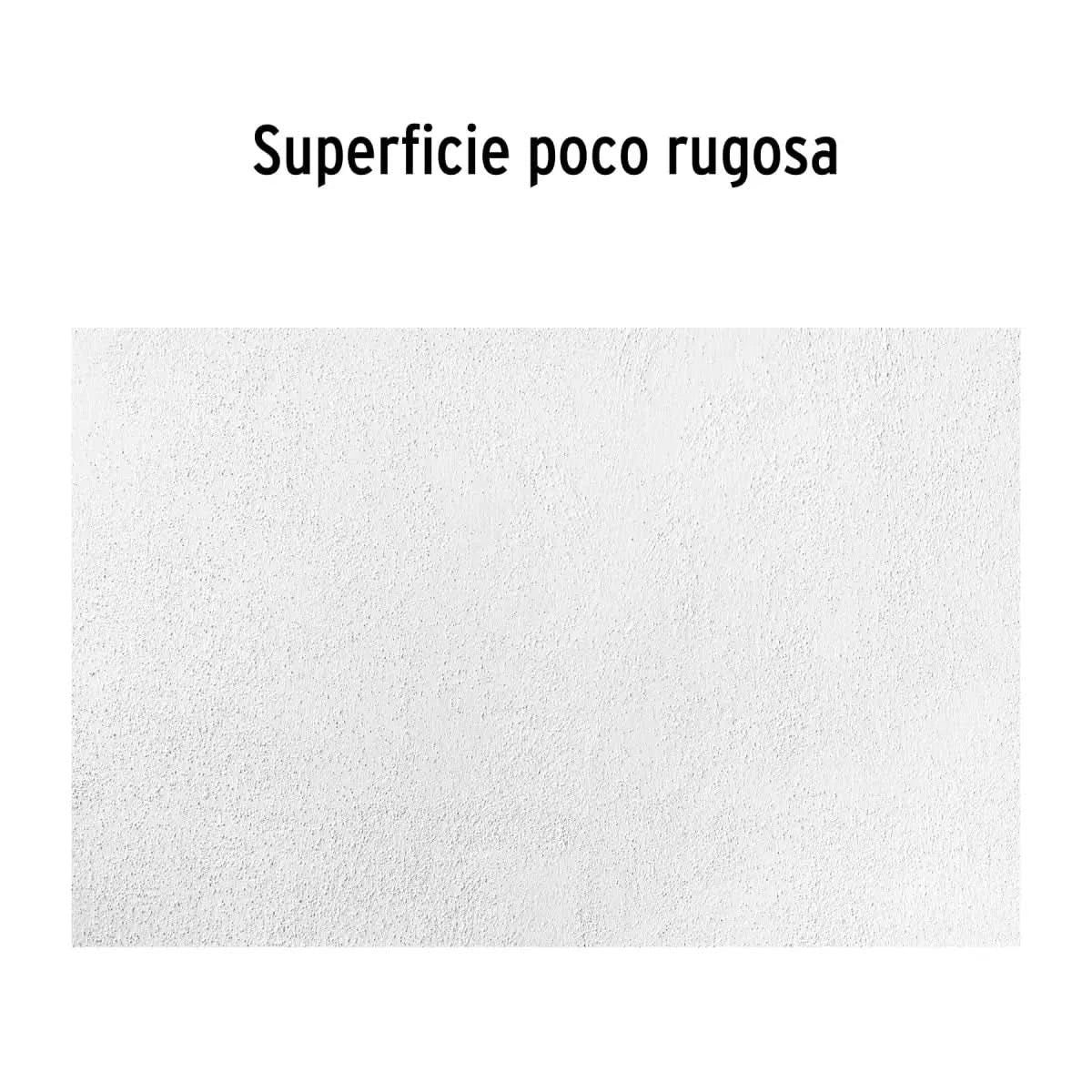 Superficie poco rugosa