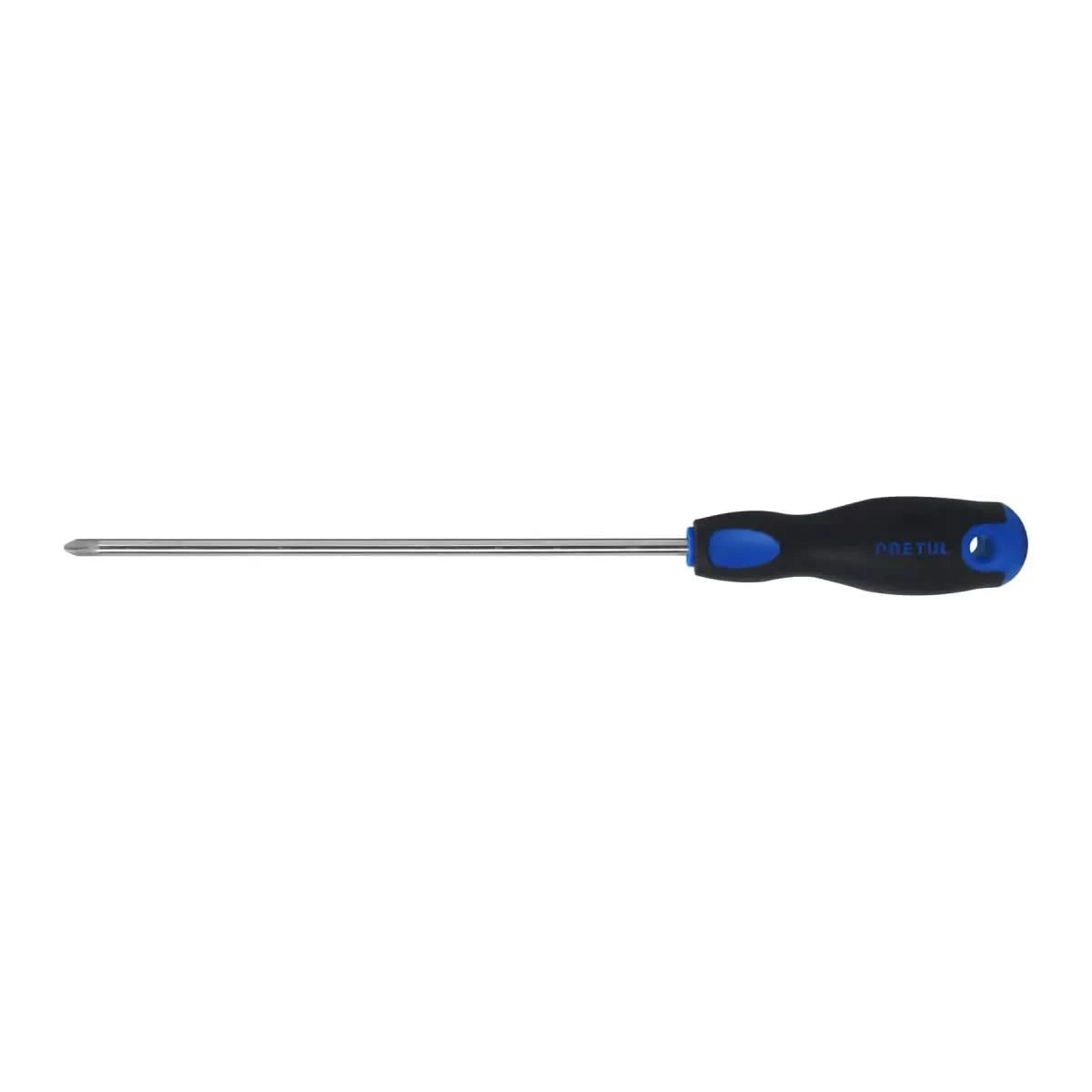 Desarmador de cruz 1/4" x 8" mango Comfort Grip Pretul