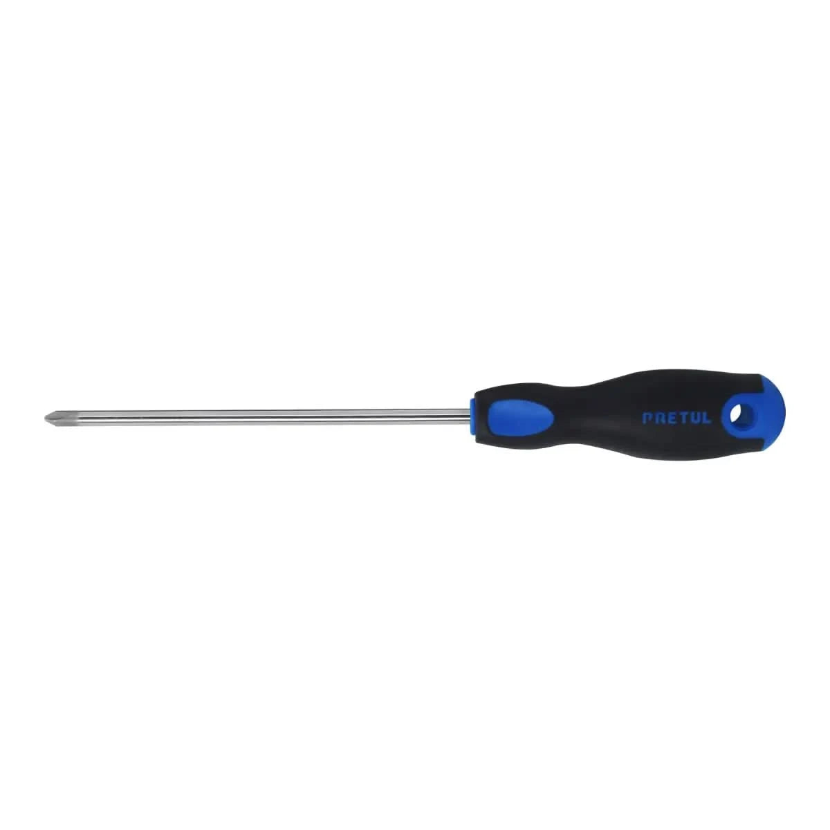 Desarmador de cruz 1/4" x 4" mango Comfort Grip Pretul