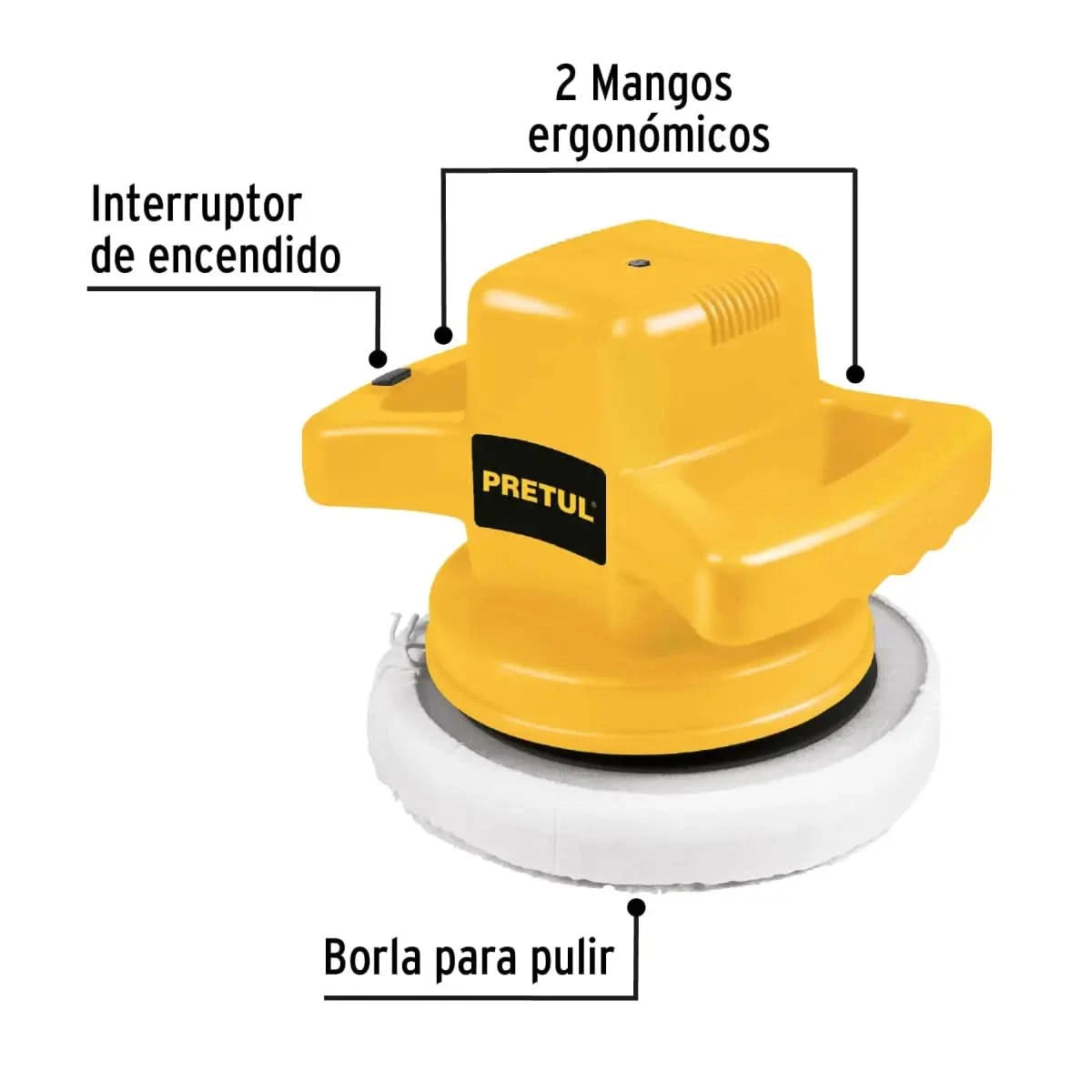 Pulidor 10" 110W pretul