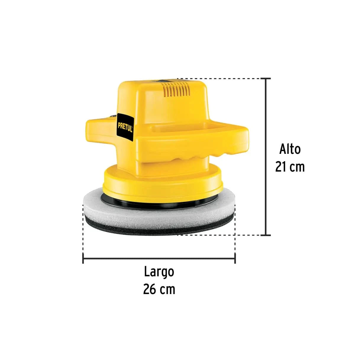 Pulidor 10" 110W pretul