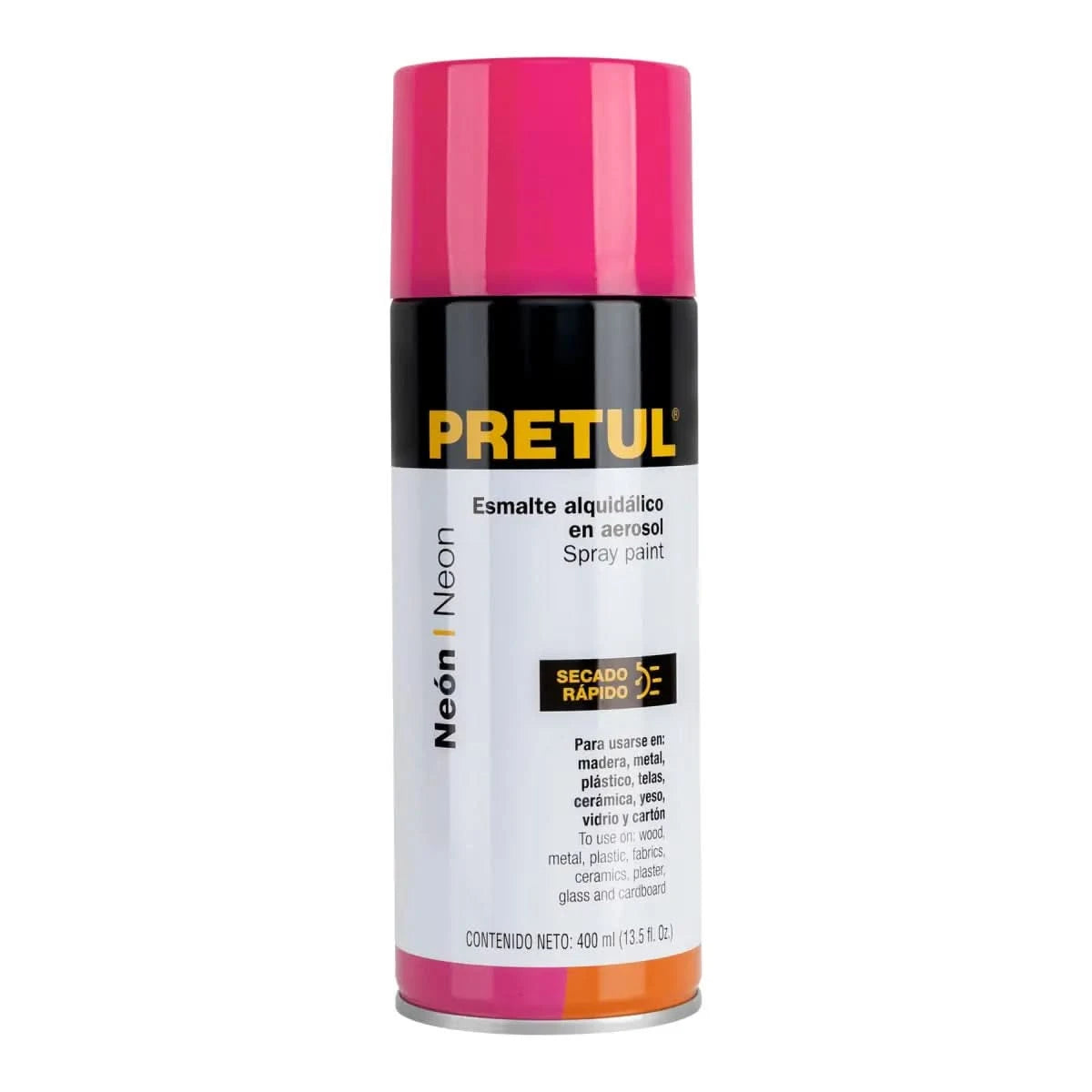 Pintura en aerosol de color rosa pretul