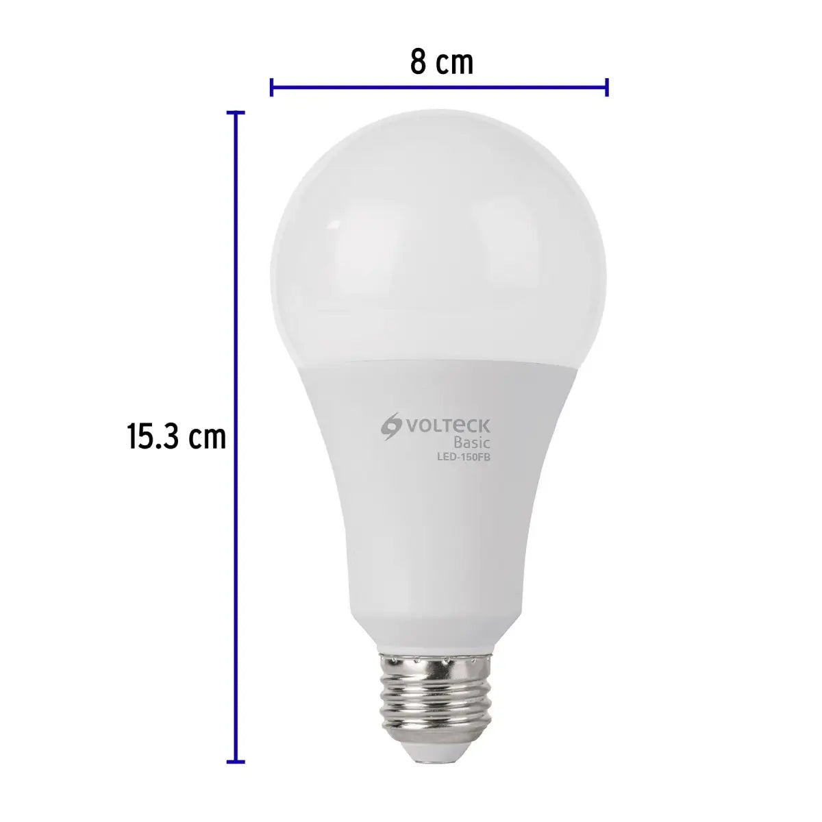 Foco de LED tipo bulbo de 18 W volteck