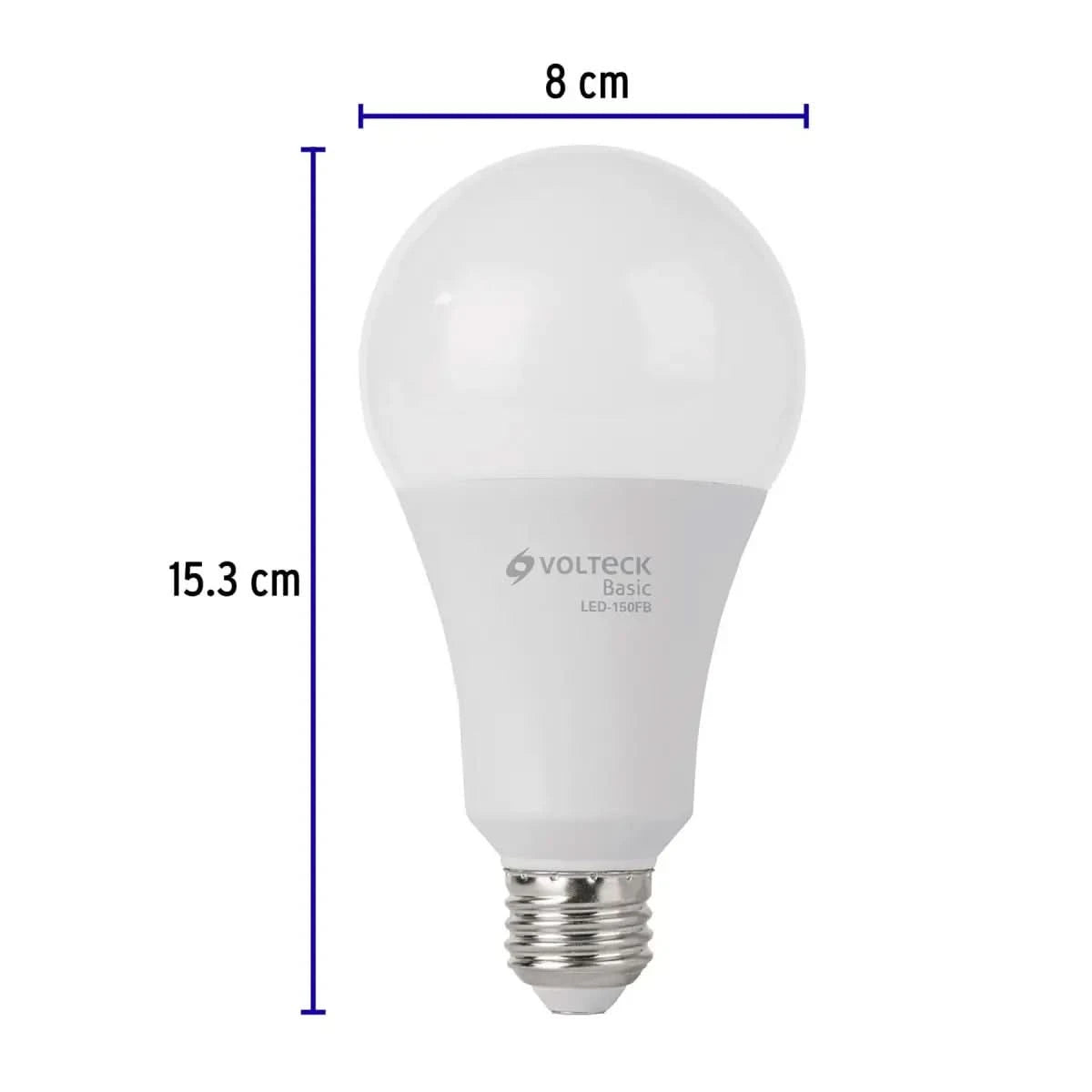 Foco de LED tipo bulbo de 18 W volteck