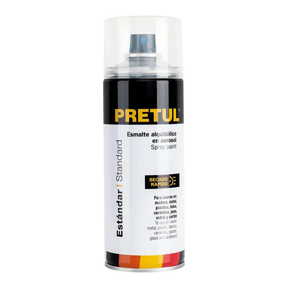 Pintura en aerosol de color transparente pretul