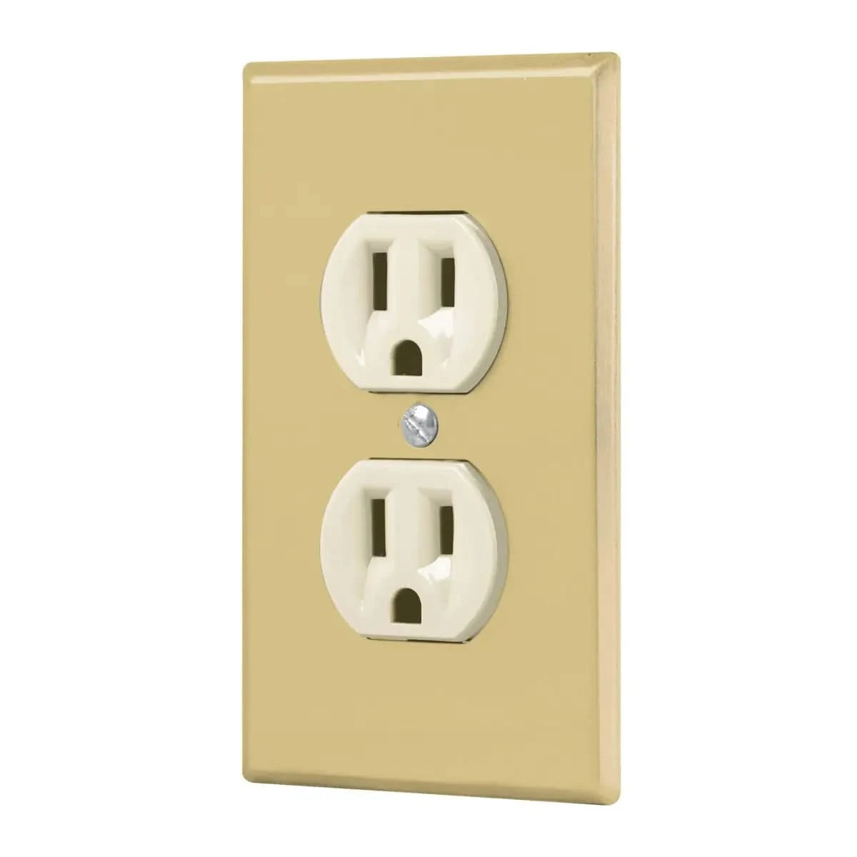 Contacto eléctrico doble 2 polos 1 linea volteck
