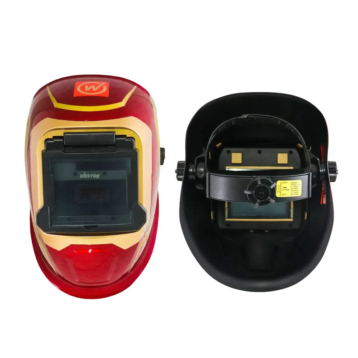 Careta para soldar electronica con venta abatible para industria marca weston