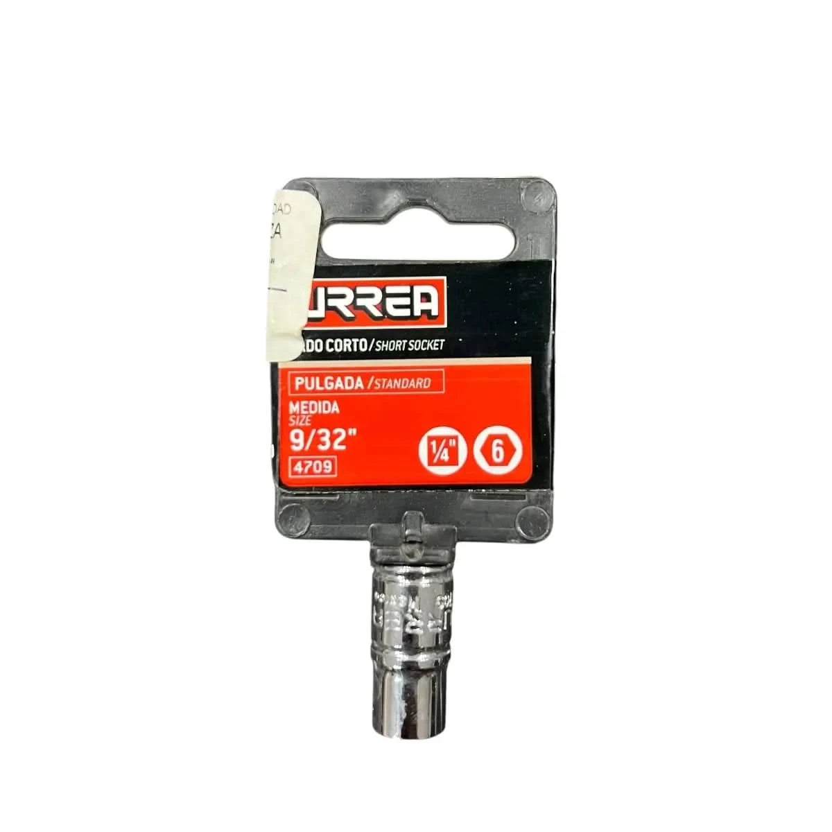 Dado de 9/32 pulgadas compatible con matraca de 1/4"