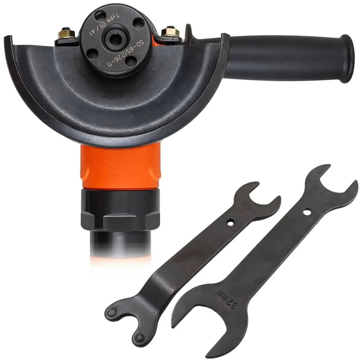 Esmeril neumático marca Weston Plus para uso extra pesado +12,000 revoluciones 4-1/2"