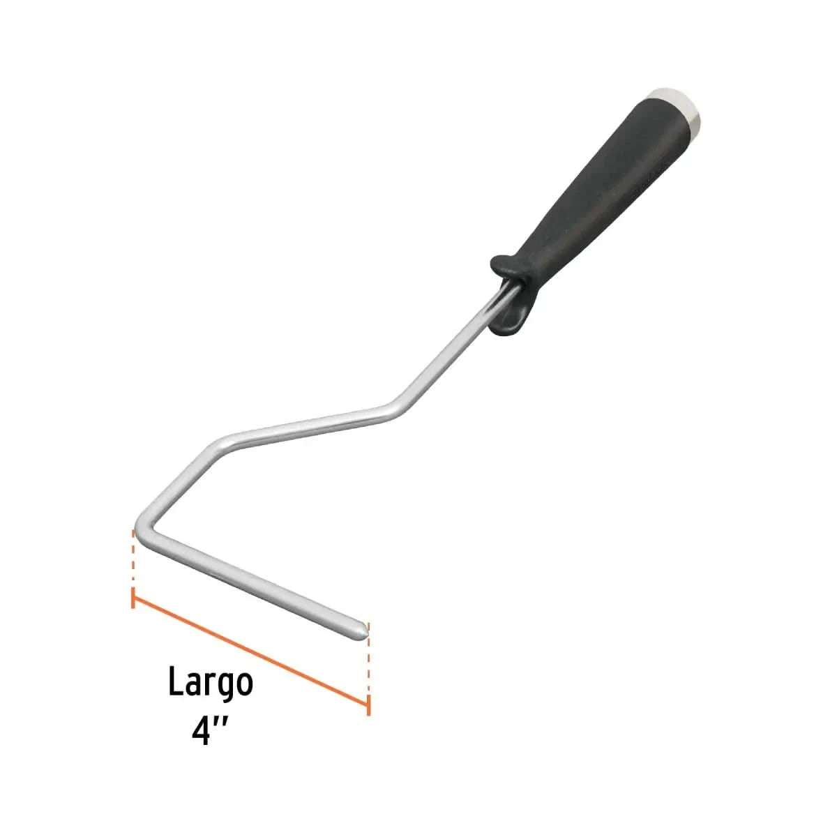 Maneral para rodillo de
largo de 4" marca truper codigo 10742
