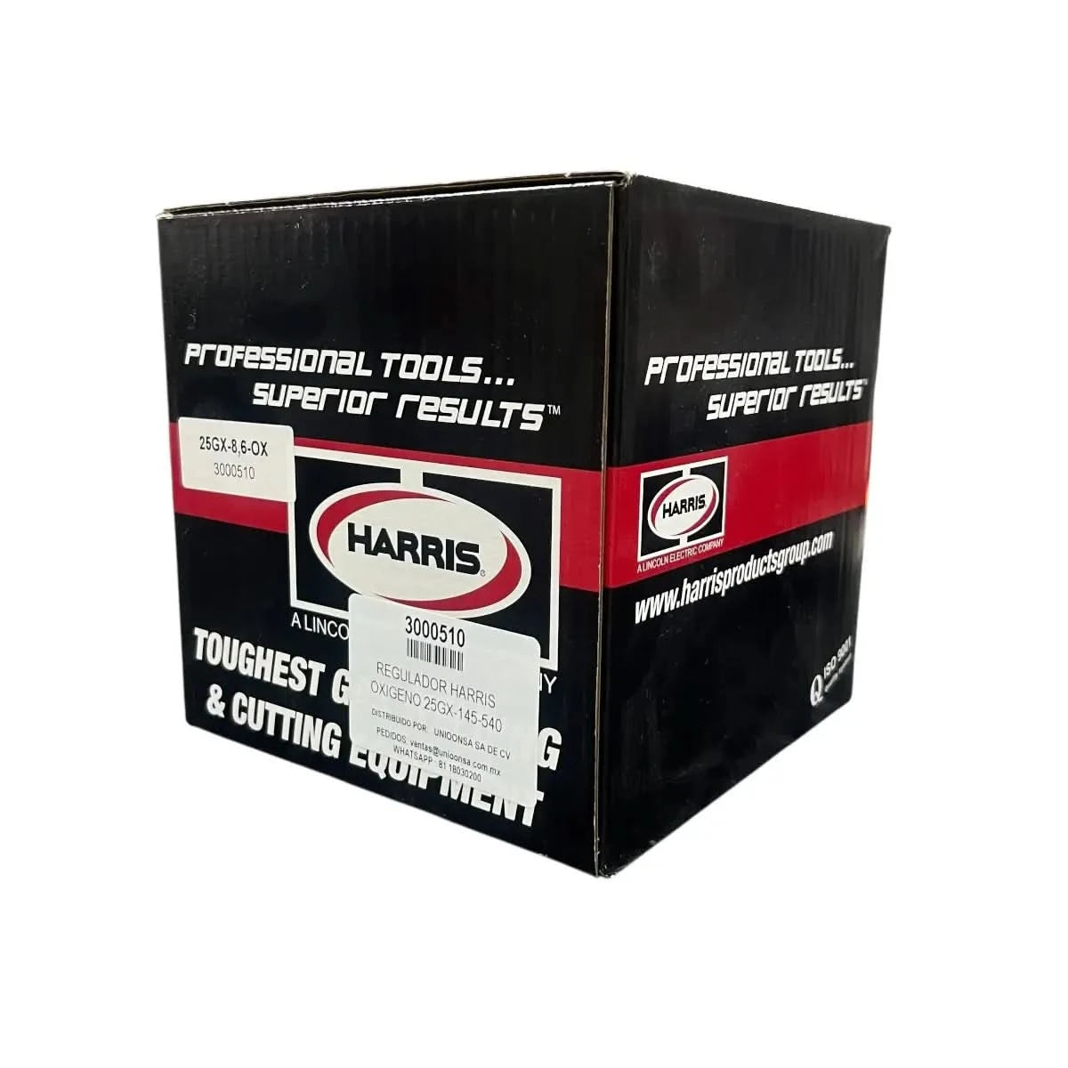 Regulador Flujometro marca harris modelo 25GX para oxigeno codigo 3000510
