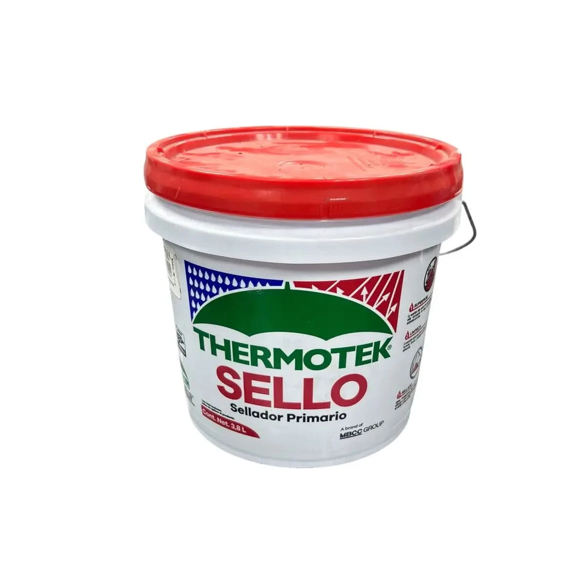 Sellador primario color blanco cubeta 4 litros marca código 201064 Thermotek