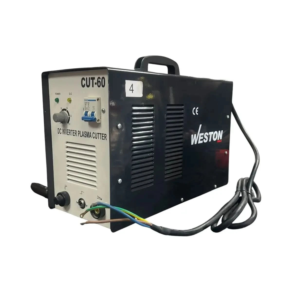 Cortadora de plasma marca Weston con 60 amperes ideal para aluminio numero de parte: Z-62830