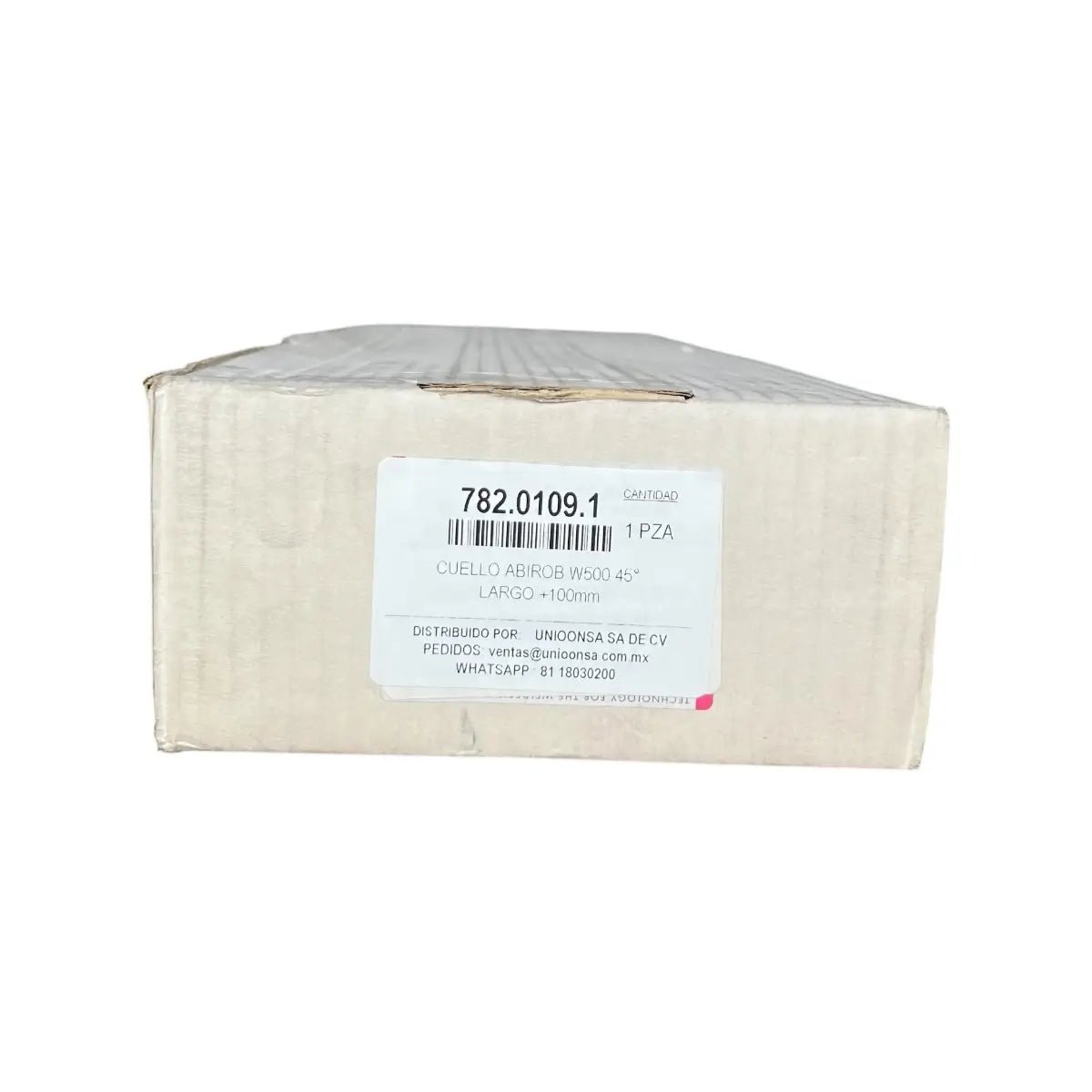 Cuello robótico Binzel 782.0109.1 ABIROB W500 45° +100mm - Unioonsa