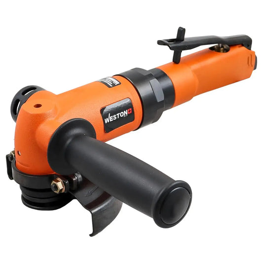 Esmeril neumático marca Weston Plus para uso extra pesado +12,000 revoluciones 4-1/2"