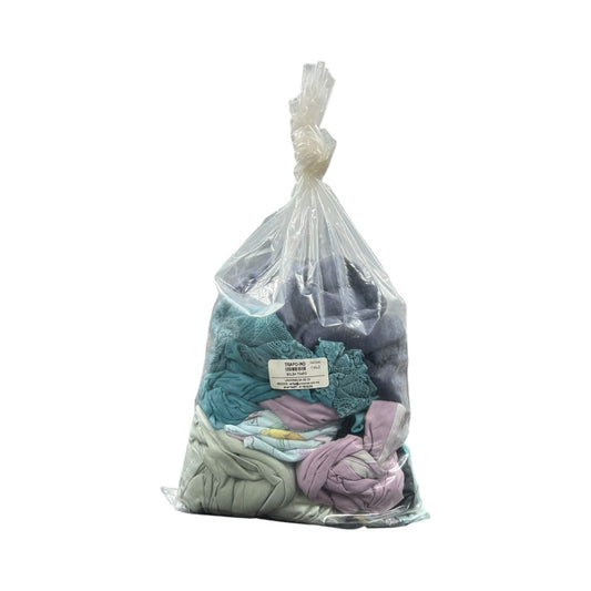 Trapo industrial multicolor por kilo sin marca, ideal para limpieza profesional